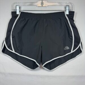 The North Face Running‎ Shorts Athletic Workout Black White Trim Sz Small